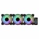 Ventilador de CPU Aerocool Mirage 12 ARGB Pro 12V (3 pcs)