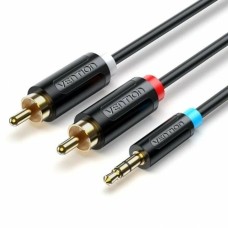 Cable Audio Jack a RCA Vention BCLBL 10 m