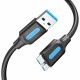 USB Cable Vention COPBF 1 m Black (1 Unit)