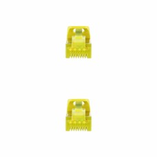 CAT 6a SFTP Cable NANOCABLE 10.20.1900-Y Yellow Grey 10 m