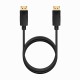 DisplayPort Cable Aisens A124-0739 Black 1,5 m 4K Ultra HD