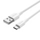 Cable USB A a USB-C Vention CTHWG 1,5 m Blanco (1 unidad)