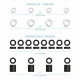 Kit de tornillos TooQ SSK4820