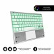 Bluetooth Keyboard with Support for Tablet Subblim SUB-KBT-SMBT50 Silver Spanish Qwerty QWERTY