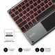 Bluetooth Keyboard with Support for Tablet Subblim SUB-KBT-SMBT51 Grey Multicolour Spanish Qwerty QWERTY