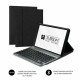 Bluetooth Keyboard with Support for Tablet Subblim SUBKT3-BTL200 Black Spanish Qwerty