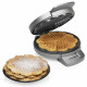 Gofrera Princess 01.132380.01.001 1200 W Negro Acero