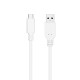 USB-C Cable NANOCABLE 10.01.4001-L150-W White 1,5 m (1 Unit)