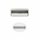 Cable Lightning NANOCABLE 10.10.0402 (1 m) Blanco 2 m (1 unidad)