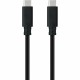 USB-C Cable NANOCABLE 10.01.4101-L150 Black 1,5 m (1 Unit)