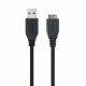 USB-C Cable NANOCABLE 10.01.1101-BK Black 1 m