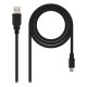 Cable USB 2.0 A a Mini USB B NANOCABLE 10.01.0405 (4.5 m) Negro