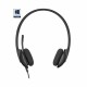 Headphones with Microphone Logitech 981-000475 Black