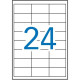Etiquetas adhesivas Apli 01263 Blanco