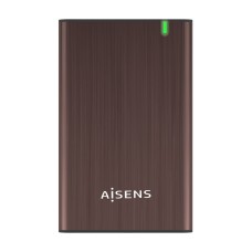 Hard drive case Aisens ASE-2525BWN Brown 2,5