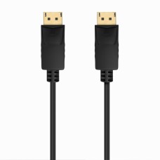 DisplayPort Cable Aisens A124-0737 Black 50 cm