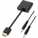 Adaptador HDMI a SVGA con Audio Aisens A122-0126 Negro 10 cm