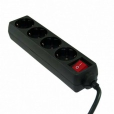 Regleta Enchufes 4 Tomas con interruptor 3GO REG4 3500 W