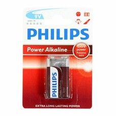 Alkaline Battery Philips Batería 6LR61P1B/10 9V 6LR61