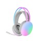 Headphones with Microphone Mars Gaming MHGLOWP Pink RGB