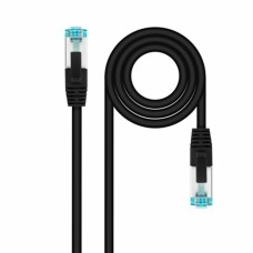 FTP Category 7 Rigid Network Cable NANOCABLE 10.20.1702-BK Black 2 m