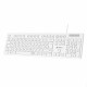 Keyboard Subblim SUBKBC-0SSK51 White Spanish Qwerty