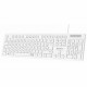 Keyboard Subblim SUBKBC-0SSK51 White Spanish Qwerty