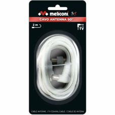 Cable Coaxial Antena TV Meliconi 497101 2 m Blanco