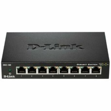 Switch D-Link DGS-108 8 p 10 / 100 / 1000 Mbps