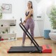 Folding Walking and Running Treadmill with Speakers and Remote Control Wristband Foljog InnovaGoods