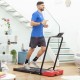 Folding Walking and Running Treadmill with Speakers and Remote Control Wristband Foljog InnovaGoods