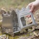 Collapsible Steel Camping Stove Flamet InnovaGoods