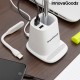 5-in-1 Wireless Charger with Organiser-Stand and USB LED Lamp DesKing InnovaGoods