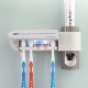 UV Toothbrush Steriliser with Stand and Toothpaste Dispenser Smiluv InnovaGoods