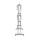 Tendedero Plegable Vertical con Ruedas Folver InnovaGoods 24 Barras