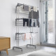 Tendedero Plegable Vertical con Ruedas Folver InnovaGoods 24 Barras
