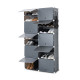 Zapatero Modular Portátil InnovaGoods Gris