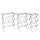 Tendedero Metálico Plegable y Extensible con 3 Alturas Cloxy InnovaGoods 11 barras