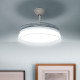 LED Ceiling Fan with 4 Retractable Blades Keteez InnovaGoods White 72 W Ø49-104 cm