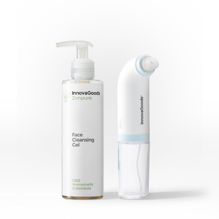 Pack Tratamiento Limpieza Puntos Negros CBD InnovaGoods Pack Tratamiento Limpieza Puntos Negros CBD InnovaGoods