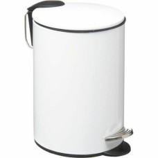 Pedal bin 5five White Multicolour Metal 3 L (Refurbished B)