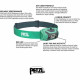 Linterna LED para la Cabeza Petzl Verde (Reacondicionado A)