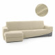 Right short arm chaise longue cover Sofaskins Beige (Refurbished A)