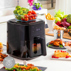 Air Fryer with Weighing Scale InnovaGoods Black 1500 W 5 L (Refurbished C)