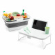 Cesta de Picnic Plegable con Tapa-Mesa InnovaGoods FOLDABLE CAMPING BASKET Plástico (Reacondicionado B)