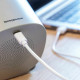 Altavoz Cargador Inalámbrico con LED InnovaGoods 4 IN 1 SPEAKER (Reacondicionado A)