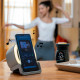 Altavoz Cargador Inalámbrico con LED InnovaGoods 4 IN 1 SPEAKER (Reacondicionado A)