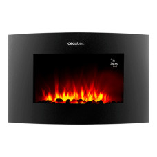 Decorative Electric Chimney Breast Cecotec Black 2000 W (Refurbished A)
