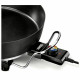 Cazuela Eléctrica Multiusos Princess Negro Madera Metal Aluminio 1800 W Ø 35 cm (Reacondicionado C)