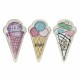 Vaciabolsillos DKD Home Decor Helado (3 Piezas) (Reacondicionado A)